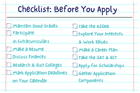 What To Know Before You Apply To College | Asvab Cep