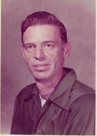 My father, Floyd Crow around 1979 or 1980. Maybe earlier. This was his  picture taken for his work ID Badge at Swift Pinning Mills. I remember we  would go up the stairs