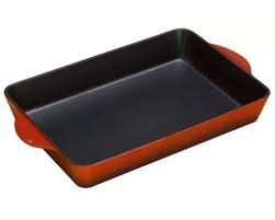 Lodge Color Cast Iron Porcelain Enamel Roaster 17x10 25x2 25 Nib Cookware Red Ebay Silicon Utensils Kitchen Must Haves Cast Iron
