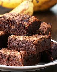Peanut Butter Banana Brownies Recipe By Tasty Recipe Desserts Banana Recipes Banana Brownies