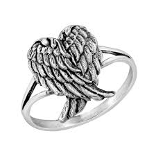 This is silver angels 2015 by st. Handmade Heavenly Love Folded Angel Wings Sterling Silver Ring Thailand On Sale Overstock 31706446