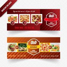 Diseno De Banner Web De Alimentos Vector Premium Vector Freepik Vector Logo Banner Flyer Comida Food Banner Web Banner Design Banner Design
