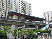 Level 1 booth near entrance. Coral Edge Lrt Station Wikipedia