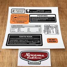 You can choose on each post whether you would like it to be posted to facebook. Stiker Sticker Pelengkap Detail Honda Astrea Star Prima Grand Legenda Supra Shopee Indonesia