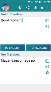 Tagalog English Translator Learn And Translate For Android Apk Download