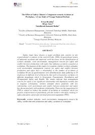 Tenaga nasional berhad (tnb) in shah alam. Pdf The Effects Of Safety Climate S Component Towards Accident At Workplace A Case Study Of Tenaga Nasional Berhad Afizan Amer Academia Edu