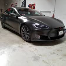 Tesla Model S Full Wrap Chrome Delete Headlight Protection And Ceramic Pro Coated Tesla Model S Best Electric Car Tesla
