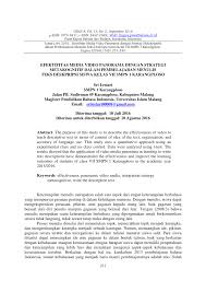 Contoh kartu soal berikut menjadi acuan kami ketika akan mengembangkan soal hots. Soal Uraian Teks Deskripsi Kelas 7 Kurikulum 2013 Berbagai Teks Penting