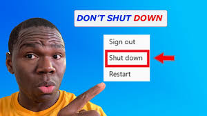Don't SHUT DOWN Your Computer! ( here's why)