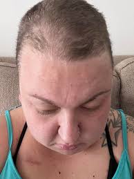 Sharing a head planter in a northern wisconsin vintage garden