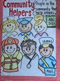 My Community Helpers Anchor Chart Community Helpers