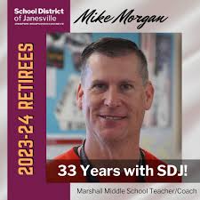 Please join us in congratulating Marshall Middle School teacher Mike Morgan 