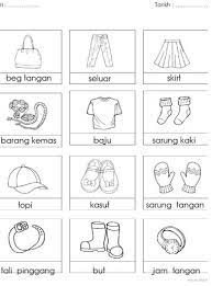 Pakaian dalam bahasa arab tahun 3. Prasekolah Tema 16 Pakaian Dan Aksesori 21 Ms
