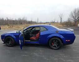 Ultra Rare 2018 Dodge Challenger Demon With Red Interior 2018 Dodge Challenger Dodge Challenger Dodge Srt Demon