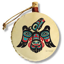 Raven S Journey Holiday Drum Ornament By Israel Etsy