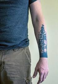 70 Pine Tree Tattoo Ideas For Men Wood In The Wilderness Tattoos For Guys Hipster Tattoo Tattoos