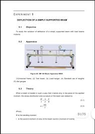 Aoe3054 - Experiment 2 - Static Deflection Of A Beam | Kevin T. Crofton  Department Of Aerospace And Ocean Engineering | Virginia Tech