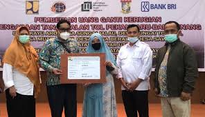 Maybe you would like to learn more about one of these? 50 Warga Kampar Terima Uang Ganti Kerugian Tanah Untuk Bangun Jalan Tol Pekanbaru Bangkinang