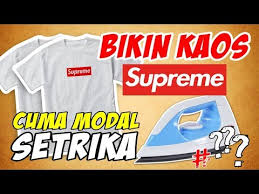 Sablon Kaos Sendiri Pake Setrika Aja Emang Bisa Youtube