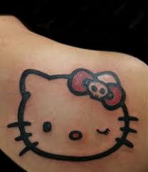 This item is unavailable | etsy. Hello Kitty Tattoo Like The Skull In This One Hello Kitty Tattoos Cute Little Tattoos Tattoos