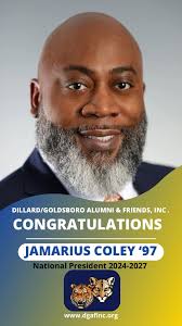 Election of New National President for Dillard/Goldsboro Alumni & Friends,  Inc.