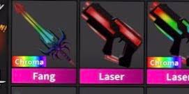 Chroma laser roblox murder mystery 2 godly gun ebay chroma laser roblox murder mystery 2 godly gun ebay. Mm2 Chroma Fang Chroma Laser Laser And Elderwood Scythe Video Gaming Gaming Accessories Game Gift Cards Accounts On Carousell