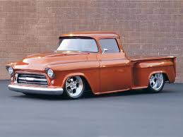 Image result for Orange 1957 Truck