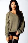 Ladies oversized jumpers