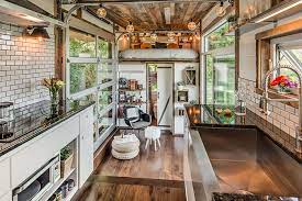 The country style bohemian living room. The Coziness Of Tiny House Pretend Magazine