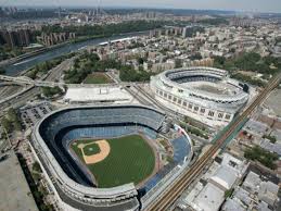 Old New York Yankees Stadium Next To New Ballpark New York Ny New York Yankees Stadium New York Yankees Yankee Stadium
