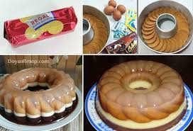 resep puding biskuit marie regal enak praktis kue lezat puding coklat makanan ringan manis