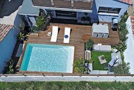 piscine rectangulaire 5x3 pfi 181 liner sable escalier interieur maconne avec plage immergee et marche d ang en 2021 piscine rectangulaire piscine piscine et jardin