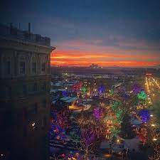 Ogden Utah 12052015 Sunset Christmas Village Ogden Village Christmas Village