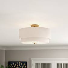 Install the correct size light bulb in the fixture's. Basement Ceiling Lights Wayfair
