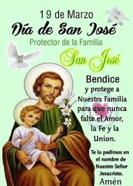 Feliz Día de San José - Celebración del 19 de marzo