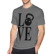 Kettlebell Love Mens Short Sleeve T Shirt Amazon Com