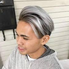 For a matte finish, use this impressive. A Guide To Silver Grey Hair For Men Streetstyle Silver Hair Color Hairstyle Man Color Grey Guide Hair Men Hair Color Silver Hair Color Silver Hair Dye