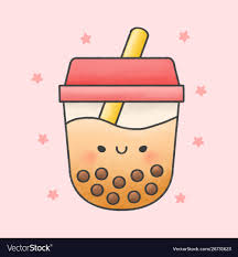 Boba tea vector bubble milk tea icon logo character cartoon symbol. Images Of Cartoon Milk Tea Pictures