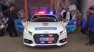 Audi Tt Hungarian Cop Car German Car Made In Hungary Police Cars Audi Police