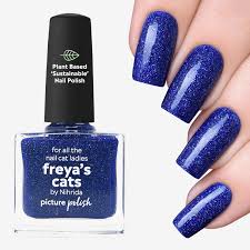 Paws are one of the most sensitive parts of a cat's body. Freya S Cats Nail Polish Colbalt Blue Nail Color Picture Polish