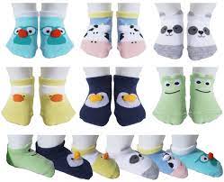 Growbabygrow Baby Toddler Socks 3d Animal No Show 6pk Socks With Non Skids1224months Look Into The Picture By Visiting Th Baby Boy Socks Toddler Socks Socks