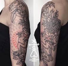 Flowers Birds Mandala Combo Half Sleeve Tattoo Half Sleeve Tattoos Designs Half Sleeve Tattoos Color