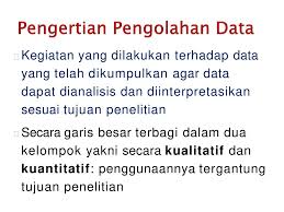 Apa itu interpretasi secara garis besar : Pertemuan Ke 10 Pengolahan Analisis Dan Interpretasi Data Ppt Download