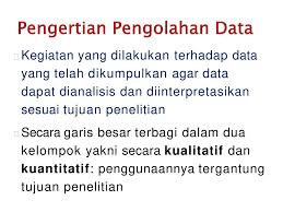 Apa itu interpretasi secara garis besar. Pertemuan Ke 10 Pengolahan Analisis Dan Interpretasi Data Ppt Download