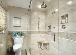 White bathroom tiles border ideas. Tile Shower Border Houzz