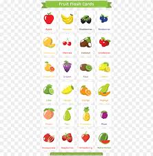 Fruit Vegetable Flash Cards Busy Little Bugs Fruits