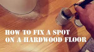 Rub the section of the floor from. How To Fix A Spot On A Hardwood Floor Youtube