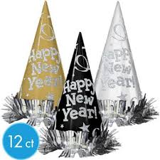 Gold And Silver New Years Party Hats Party City 12 Ct 9 99 New Year S Eve Hats New Years Eve Party Ideas Decorations New Years Eve Party