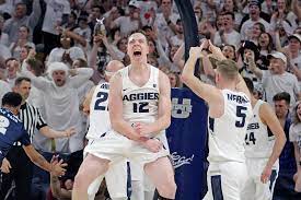 That Dude S Just Relentless How Justin Bean Became A Reliable Double Double Producer For Utah State Aggie Basketball Utah State Aggies Meet The Team
