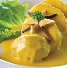 Papa A La Huancaina Peruvian Recipes Peruvian Cuisine Peruvian Dishes